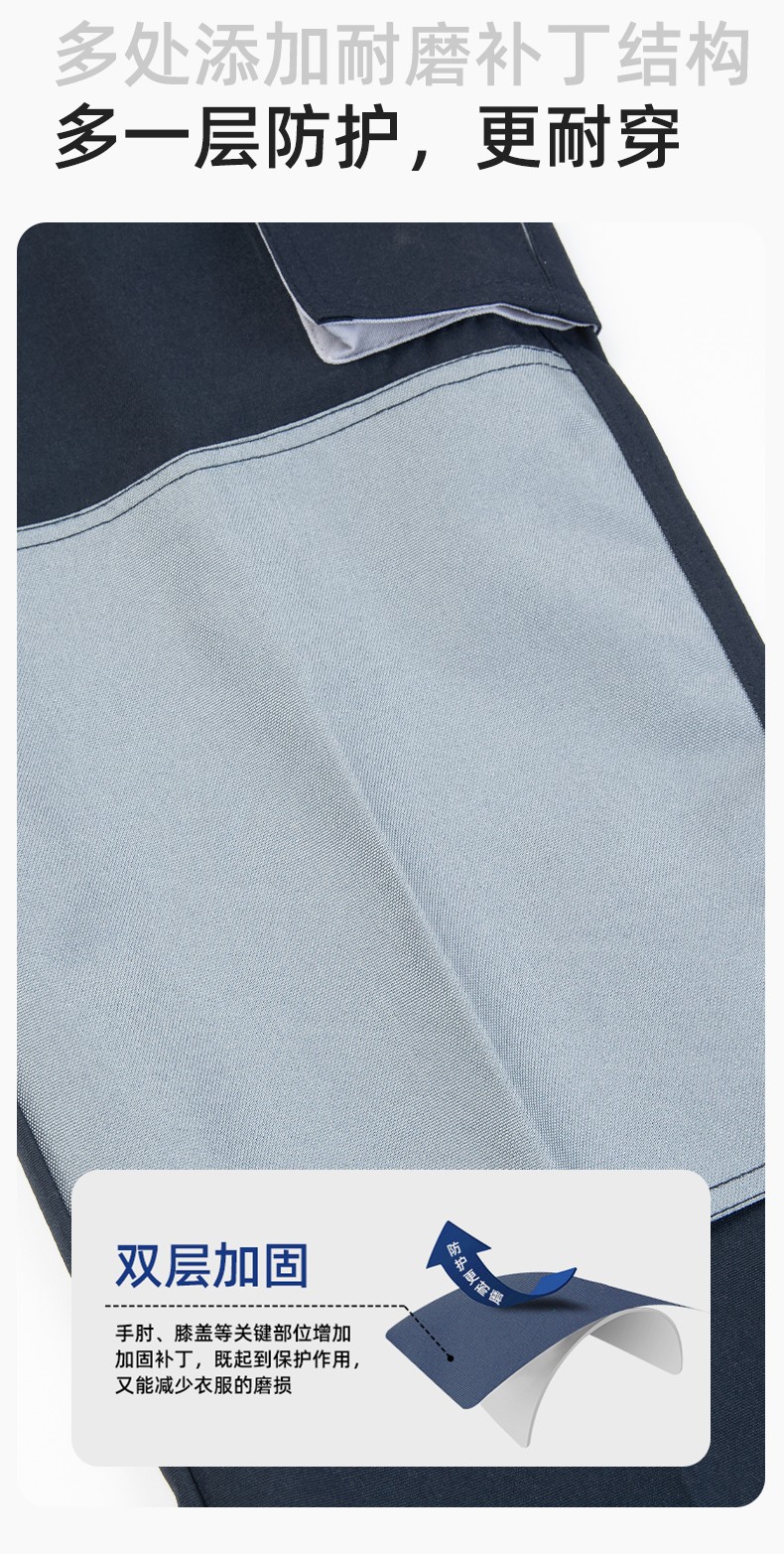 WF288 跨境勞保工裝褲男耐磨多口袋大兜多兜工作褲汽修電工外貿(mào)出口褲子(圖4)