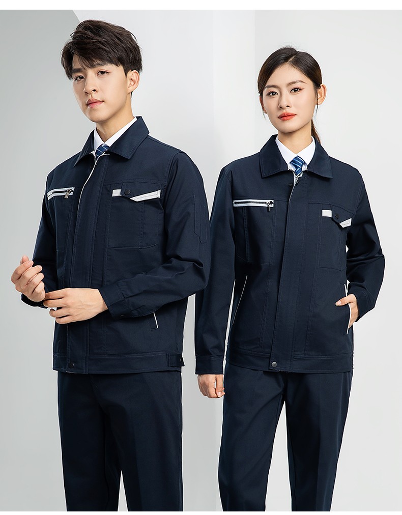 LW-8103S 秋冬雙層加厚高品質(zhì)工作服定制車間企業(yè)廠服時尚立體版型工裝印字(圖23)