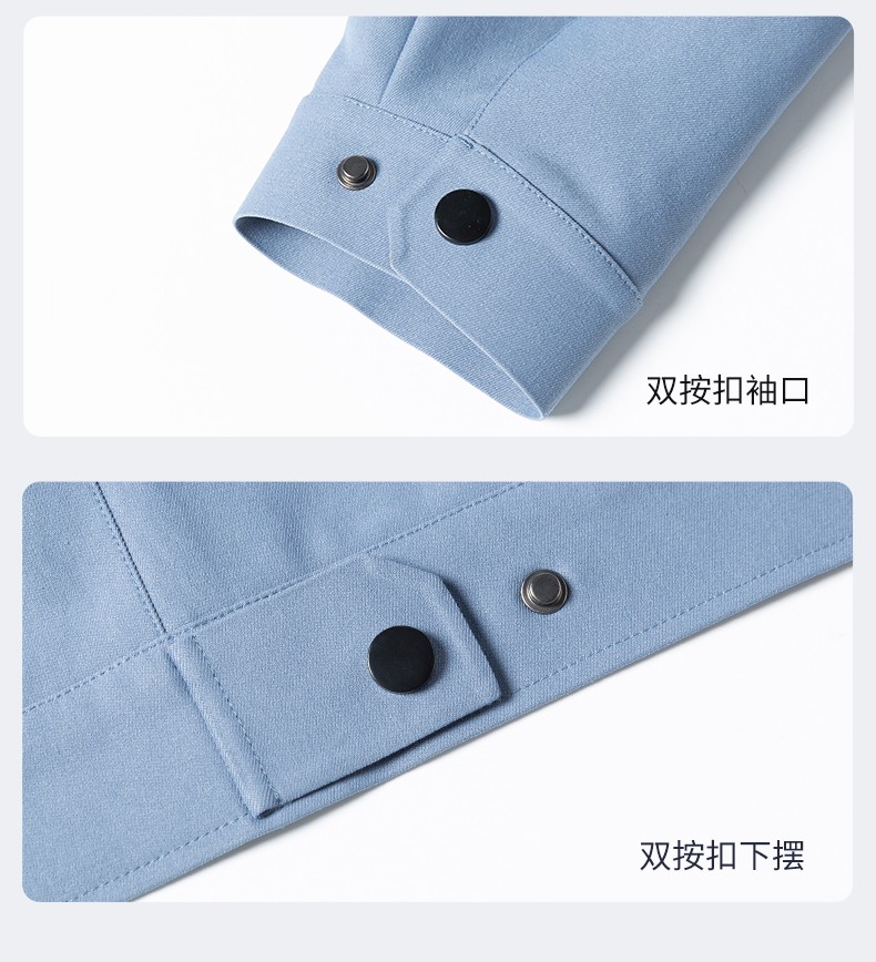 YJ-SK006 高端工作服套裝定制秋冬季工服電力工廠廠服工裝耐磨勞保工程服(圖32)